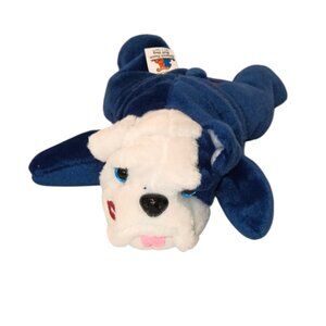 Petco Paw Pals Smooch Pooch Bull Dog Puppy Plush BeanBag Toy 7.5"
